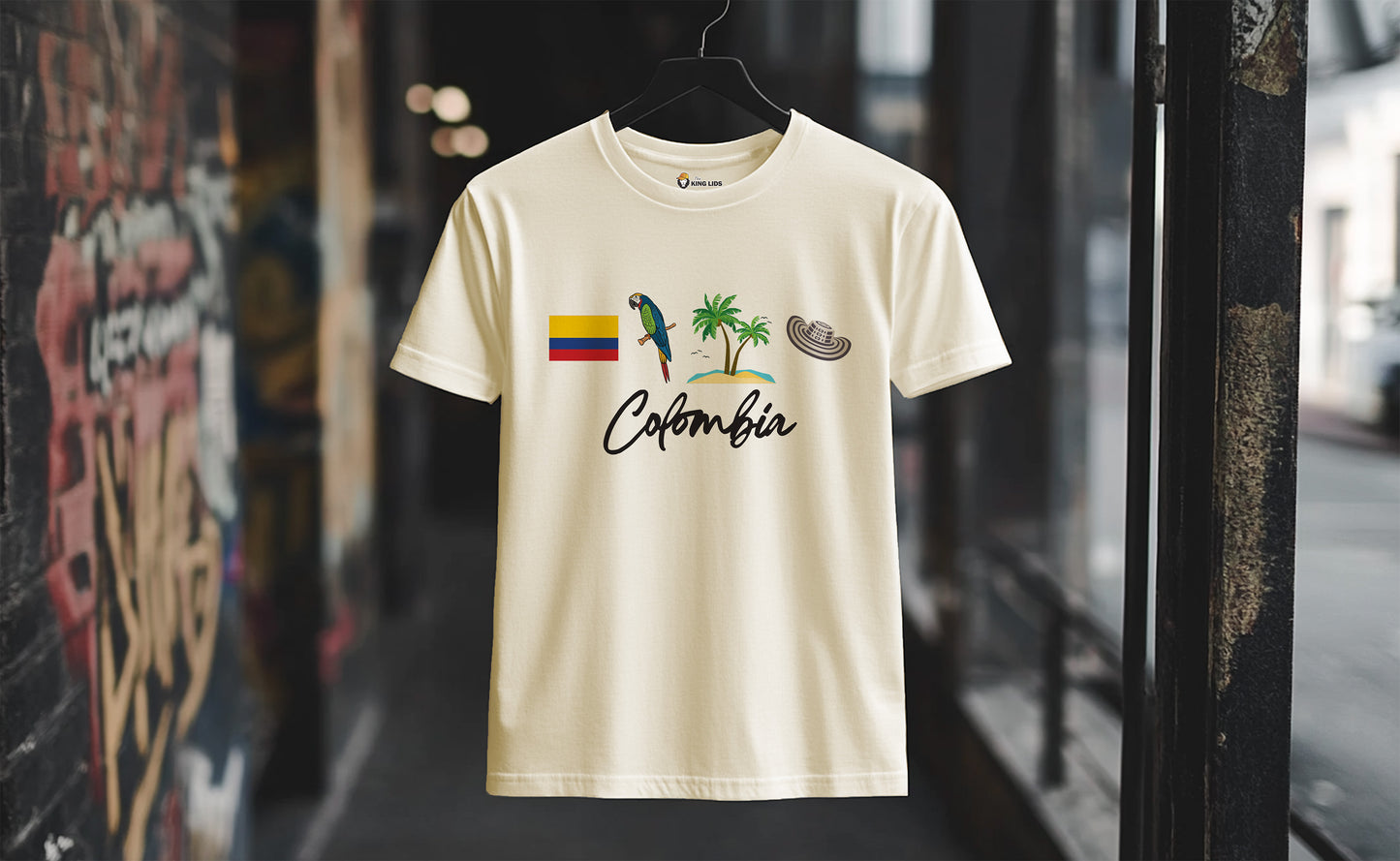 Colombia T-Shirt | Unisex HTV Graphic Tee | Colombia Souvenir Shirt | Cultural Icons Tee | Colombian Heritage Shirt